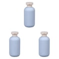 thumbnail image 2 of 3 Pcs Travel Bottles for Toiletries, 200ml Refillable Squeeze Bottle, Leak‑Proof Travel Vessel, Portable Toiletry Storage Container, Multipurpose Shower Liquid Dispenser, Shampoo Carrying Flask, 2 of 4
