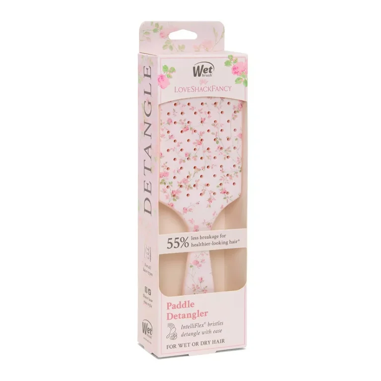 LOVESHACKFANCY PADDLE BRUSH IN HAND Goody x Love Shack Fancy Paddle Detangler Wet Brush  main image 2