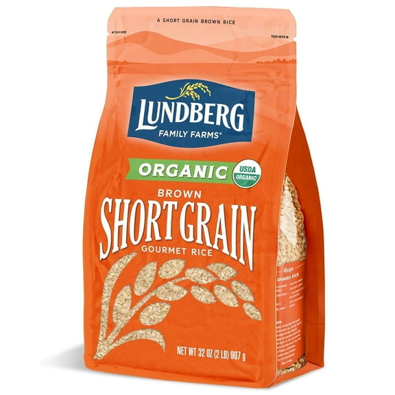 Lundberg Organic Sprouted Short Brown Rice 16 oz