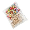 thumbnail image 6 of 100Pcs Fancy Toothpicks for Fruit Decorative for Drinks Decoration BBQ, 6 of 10