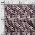 thumbnail image 1 of oneOone Cotton Poplin Fabric Check Kasuri Printed Fabric 1 Yard 56 Inch Wide, 1 of 4