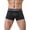 Black, variant on HUPOM Men'S Underwear Underwear For Men Pack Medium waist Comfort Waist Solid Boxer Briefs Navy XL