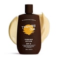 thumbnail image 1 of Tanning Club - Loción bronceadora SPF 8 - Cuidado solar hidratante con betacaroteno, té verde y aloe - Resistente al agua y al sudor (80 minutos) - 150 ml, 1 of 5