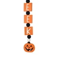 thumbnail image 2 of Jeco Inc. Halloween Wood Beaded Pumpkin Garlands with Tassels in Multi-Color, 2 of 4