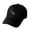 Black, variant on Crow Design Baseball Cap Punk Adjustable Strap Baseball Hat for Music Festival and Theme Event Gathering Headwear