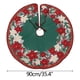 thumbnail image 3 of Decoración navideña, adornos navideños, regalos navideños, adornos navideños Falda para árbol de Navidad de 80 cm, falda estampada para árbol, decoración para el hogar, falda para árbol de Navidad, 3 of 8