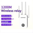 thumbnail image 4 of Extensor WiFi de 1200 Mbps, Repetidor Inalámbrico de 5 GHz, Amplificador de Señal WiFi de 2,4 G y 300 Mbps, Repetidor de EE. UU., 4 of 9