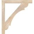 thumbnail image 3 of Ekena Millwork 3 1/2"W x 36"D x 40"H Olympic Block Smooth Bracket, Douglas Fir, 3 of 4