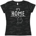 thumbnail image 3 of Inktastic It's Home- State of Michigan Outline Women's T-Shirt, 3 of 5