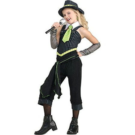 Girl's Gangster Moll Halloween Costume