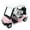 Pink, variant on Metal Golfs Cart Miniature Sculpture 1:20 Scale Pullback Car Desktop Accent For Sports Fan And Education