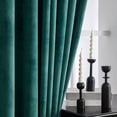 thumbnail image 7 of Tyidzon Velvet Curtains, Blackout Curtains for Bedroom/Living Room 63 Inches Long Grommet Thermal Insulated Curtains Noise Reducing Window Drapes, 2 Panels, 7 of 7