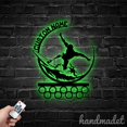 thumbnail image 3 of Handmadetneonsign Surfing Medal Hanger Metal Wall Art Light, Surfing Player Name Metal Sign Wall Decor, Sport Metal Decor 47041, 3 of 5