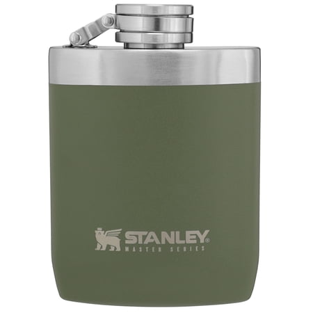 Stanley Master Unbreakable Hip Flask 8oz Olive