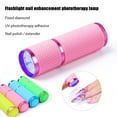 thumbnail image 2 of Mini lámpara portátil de secado de uñas, lámpara LED de fototerapia, secador de uñas de secado rápido para uñas de Gel, linterna para hogar y salón, 2 of 8