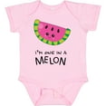 thumbnail image 3 of Inktastic I'm One in a Melon Cute Smiling Watermelon Boys or Girls Baby Bodysuit, 3 of 5