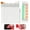 White, variant on RAGUPEL 20Pcs French Tip Brush Full Set of Multi-Functional Tools Nail Art Brush Ideal Tool for Enthusiasts and Professional Salons Nail Art Tools Builder Gel Brush Black