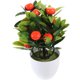 thumbnail image 4 of Árbol frutal artificial en maceta realista, simulación de mesa, decoración de plantas frutales, planta artificial en maceta, 4 of 8