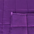 thumbnail image 5 of KasentexCotton Bed Blanket, Twin, Purple, 5 of 6