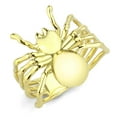 thumbnail image 1 of Bague en Acier Inoxydable avec Pierre pour Femmes, Style Pierre Sans Pierre, Taille 8, 1 of 5