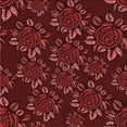 thumbnail image 1 of Ahgly Company Tapis d'Intérieur Lavable en Machine Carré Transitionnel Rouge Bordeaux, 7 Pieds Carré, 1 of 7