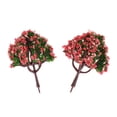 thumbnail image 6 of Kokiya Pack of 10 Model Train Trees with Flowers, 1:75-1:500 Multi Scale, Scenery HO OO, 6 of 8