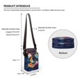 thumbnail image 6 of HELLHERO Leakproof Shoulder Bags, Polyester Crossbody Small Crossbody Bags for Women, Moonlit Angling, 6 of 7