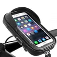 thumbnail image 2 of Bolsa de montaje para teléfono de bicicleta, bolsa para manillar de marco frontal de bicicleta, funda impermeable para teléfono, funda para accesorios de bicicleta, bolsa con pantalla táctil sensible, 2 of 6