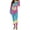 Tie Dye - Pastel Swirl, variant on Just Love Girls Thermal Union Suit - Warm and Comfortable Base Layer for Cold Weather (Blue, Girls 6X)