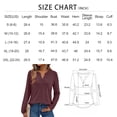 thumbnail image 2 of SUNBS 3 Packs Henley Blouses for Women Long Sleeve Shirts Fall Fashion Dressy Casual Tops Cute Work Outfits Clothes, 2 of 9