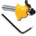 thumbnail image 5 of 12PCS 6,35mm 1/4 Pouce de Carbure de Tungstène Coupe d'Angle Bit avec Clé, 5 of 5