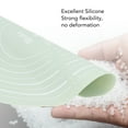 thumbnail image 4 of Dough Roller Set with Measurements Silicone Rolling Pin Non Stick Flour Mat for Home Kitchen Dessert Store Green, 4 of 5