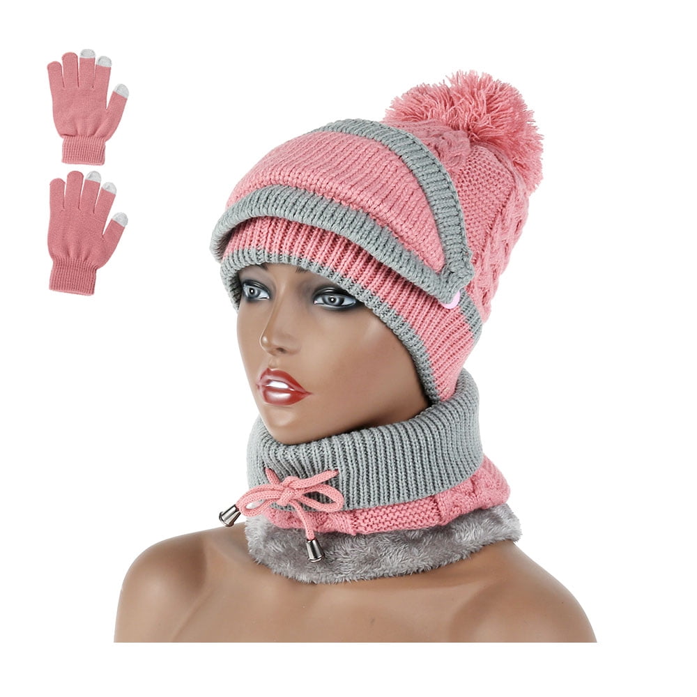 ladies hat and glove set
