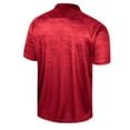 thumbnail image 3 of Men's Colosseum Red Utah Utes Honeycomb Raglan Polo, 3 of 3