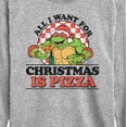 thumbnail image 3 of Teenage Muntant Ninja Turtles - All I Want For Christmas  - Toddler And Youth Long Sleeve Graphic T-Shirt, 3 of 5