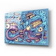 thumbnail image 2 of Epic Art 'Eyeballs and Teeth Pattern' by Flyland Designs, Acrylic Glass Wall Art, 24"x16", 2 of 8