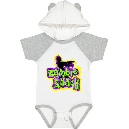

Inktastic Zombie Snack Gift Baby Boy or Baby Girl Bodysuit