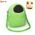 thumbnail image 2 of Spencer Small Animal Pet Hamster Guinea Pig Carrier Bag Breathable Outgoing Travel Bag for Hedgehog, Sugar Glider, Squirrel etc "S, Green", 2 of 7