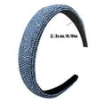 thumbnail image 5 of BINGLI 1PC Adult Rhinestone Diamond Stone Band Women's Fashion Handmade Wide Hair Hoop Beaded Shiny Headband Hair Accessories with Multiple Styles Student Party,Daily Use, 5 of 9