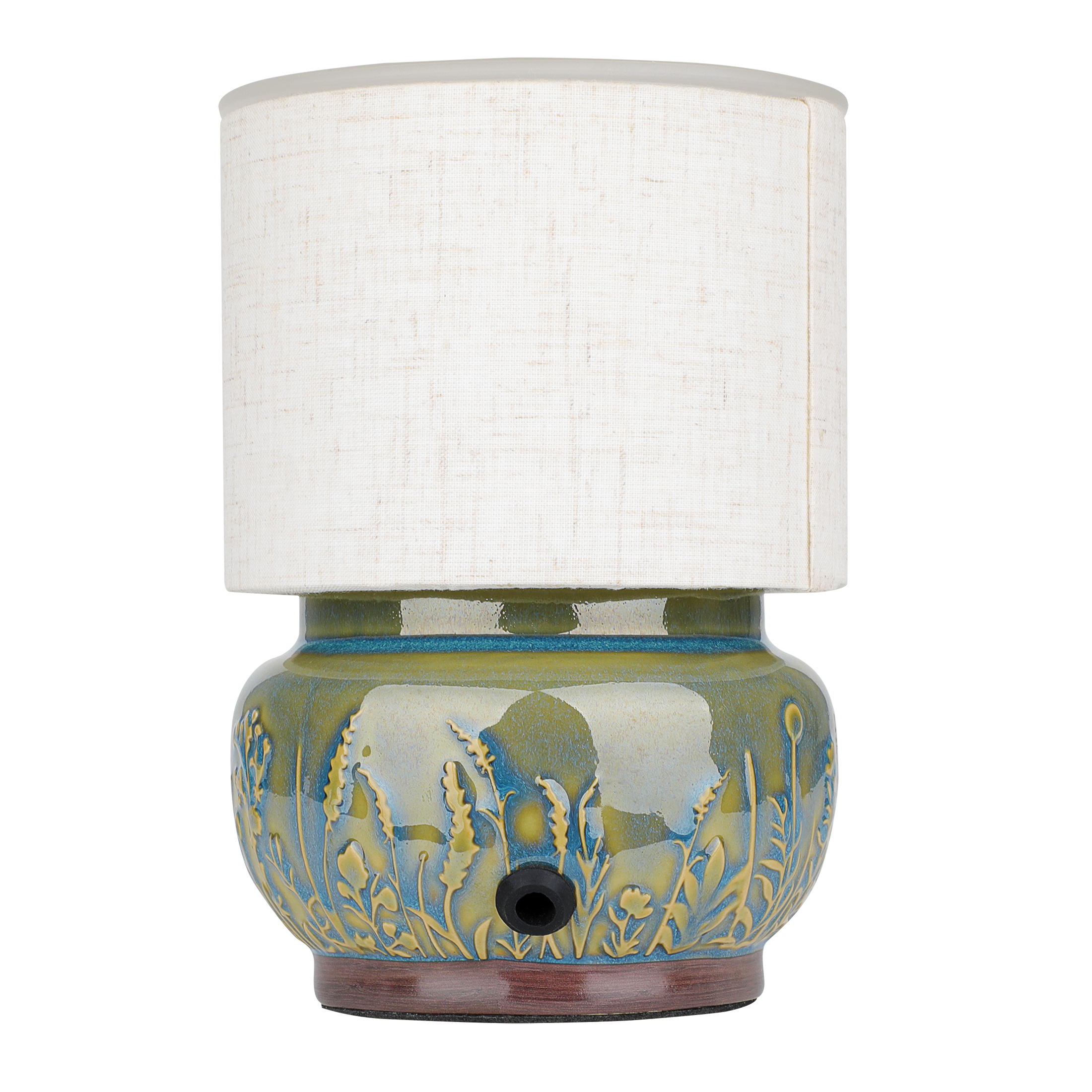 Better Homes & Gardens Green Ceramic Lamp Wax Warmer photo 4