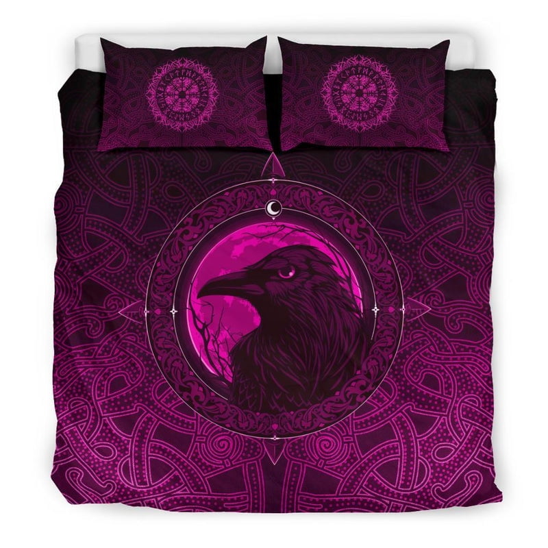 Juego de Cama Vikingo, Etnico Odin Raven Rosa Rlt12 | Walmart en línea