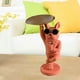 thumbnail image 5 of Almacenamiento de animales con gafas Figuras Decoración del hogar Llave Color naranja Zulema Bandejas decorativas, 5 of 7