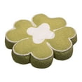 thumbnail image 2 of Fmbmuo Clover Throw Pillow Stain Protection Flock Glam for Sofa Bed Living Room Home Decor, 2 of 6