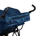 thumbnail image 5 of GAP babyGap Classic Side-by-Side Double Stroller - Lightweight Double Stroller with Recline, Extendable Sun Visors & Compact Fold - Made with Sustainable Materials, Navy Camo, 5 of 5