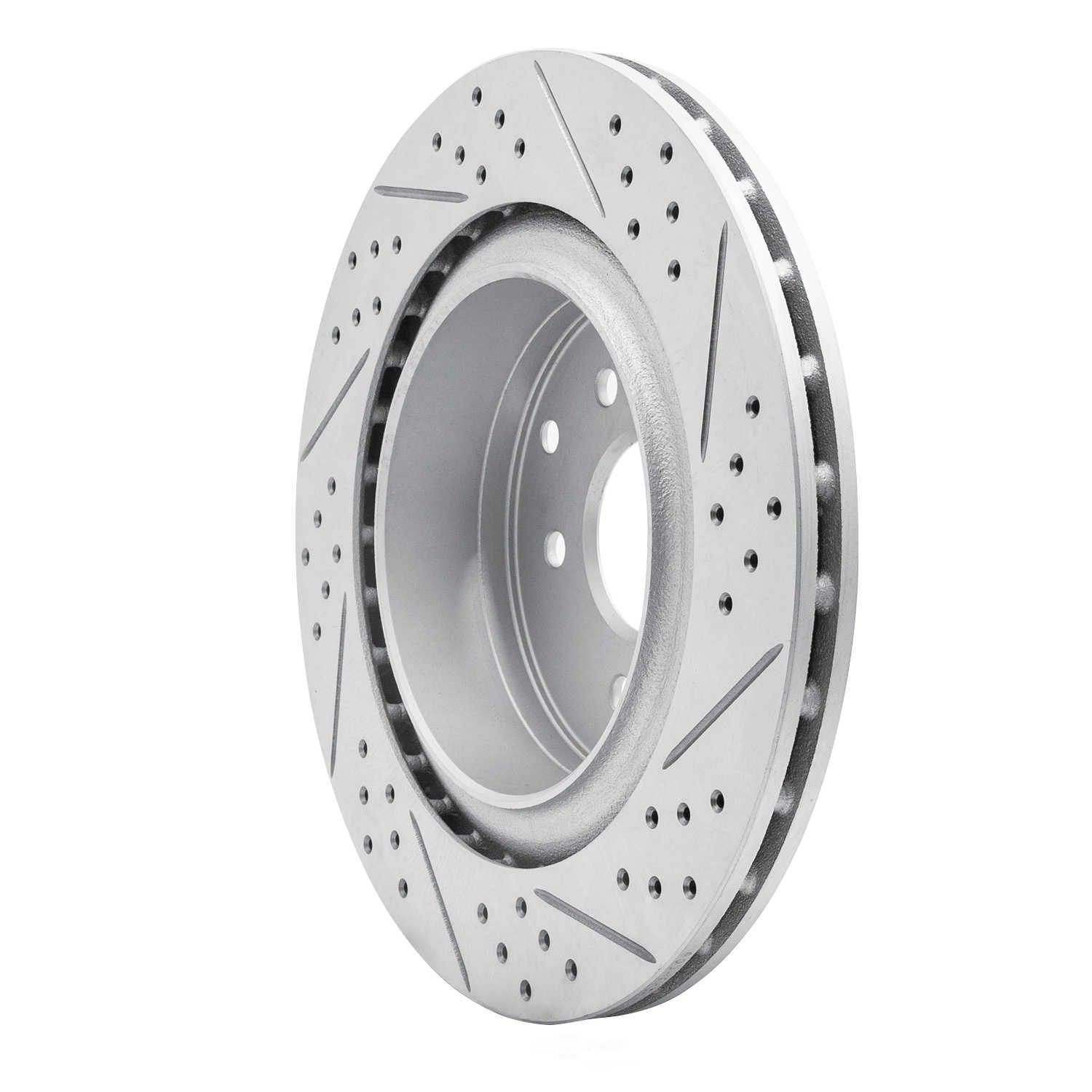 Dynamic Friction Company 830-68009L DFC Geoperformance Rotor - Drilled and Slotted