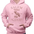 thumbnail image 2 of Witch Academy Hoodie Sweatshirt Unisex 3X-Large Pink, 2 of 5