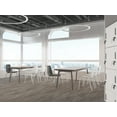 thumbnail image 6 of Set of 2 Modern Dining Kitchen Chairs Plastic Molded Armless Side Chairs with Metal Legs For Indoor Outdoor Patio, 6 of 14