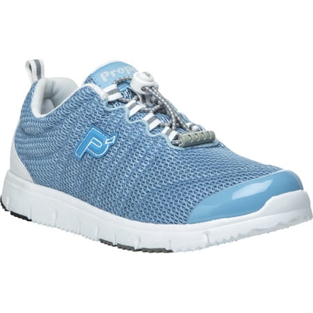 

Women s Propet TravelWalker II Light Blue Mesh 6.5 2A