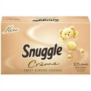 Snuggle Creme Sweet Almond Essence Fabric Softener Dryer Sheets, 105ct