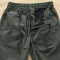 thumbnail image 6 of Men’s Casual Joggers Pants, Trousers, Elastic Waist Zipper Pocket Straight Leg, Lightweight Breathable Quick Dry for Gym Workout Running Hiking Daily | AKLJWH,Green 4XL, 6 of 9
